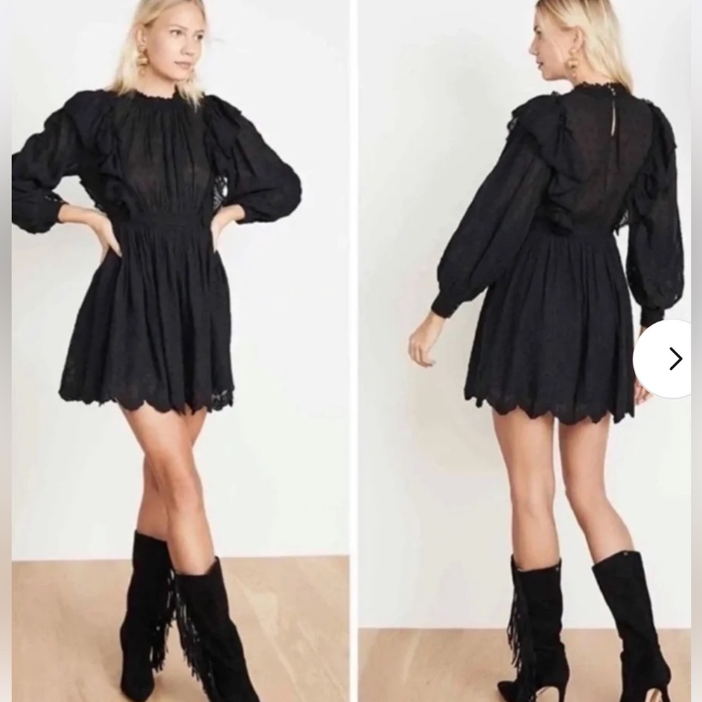ULLA JOHNSON Dorithie mini dress Sz 2